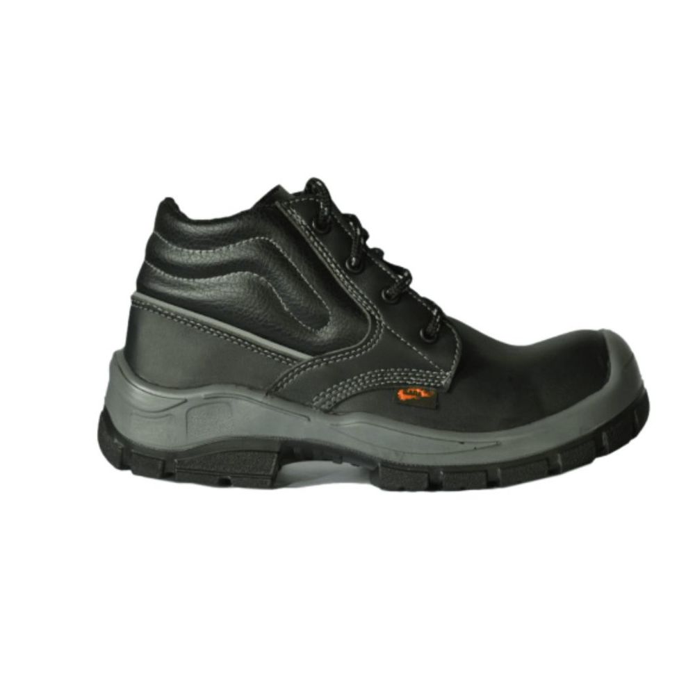 NEW MENS SAFETY WORK BOOTS- IMPACT & SLIP RESISTANT, WATERPROOF | BLACK SIZE 9.5